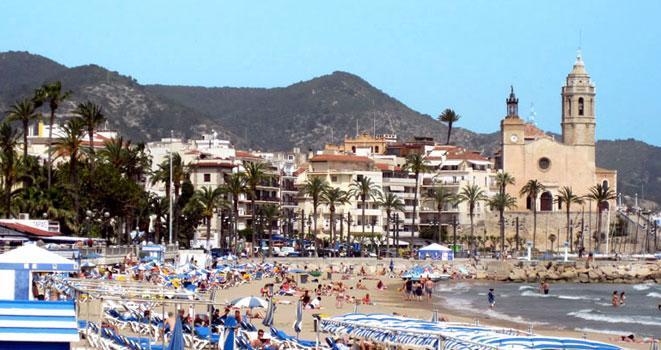Beach Penthouse Σίτζες Εξωτερικό φωτογραφία